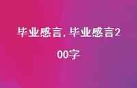 毕业感言200字【100句文案精选】