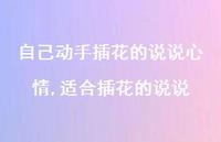 适合插花的说说(100句)
