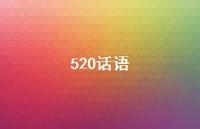 520话语37句汇总 520话语37句汇总