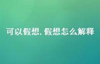 假想怎么解释(100句)