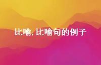 比喻句的例子【精品文案100句】