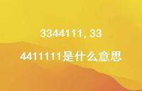334411111是什么意思【28句文案精选】 334411111是什么意思【28句文案精选】