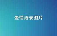 爱情语录图片37句汇总