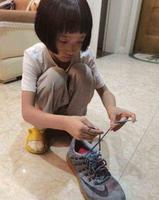 “小水滴勤习篇”之系鞋带小能手