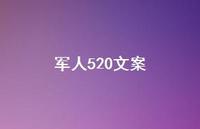 军人520文案【100句精选短句合集】 军人520文案【100句精选短句合集】