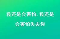我还是会害怕失去你【精品文案100句】