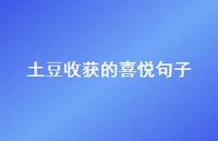 土豆收获的喜悦句子【100句精选短句合集】 土豆收获的喜悦句子【100句精选短句合集】