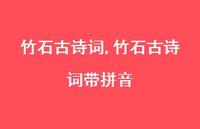 竹石古诗词带拼音【精品文案100句】