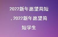 2022新年愿望简短学生【100句文案精选】