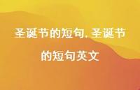 圣诞节的短句英文【精品文案100句】